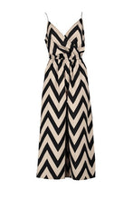Load image into Gallery viewer, Zig Zag Print Cami Jumpsuit
