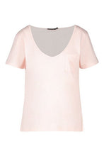 Load image into Gallery viewer, Boyfriend V Neck Pocket T-Shirt
