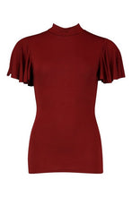 Load image into Gallery viewer, Angel Sleeve High Neck Top
