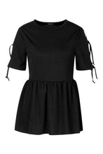 Load image into Gallery viewer, Tie Sleeve Detail Smock Top
