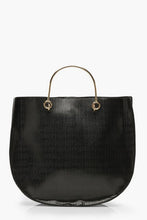 Load image into Gallery viewer, Lizard PU Metal Handle Day Bag
