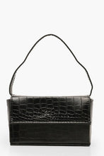 Load image into Gallery viewer, Croc Rectangle Box &amp; Cross Body Strap Bag
