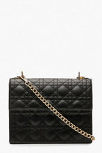 Load image into Gallery viewer, Geo Quilted Cross Body Bag &amp; Chain
