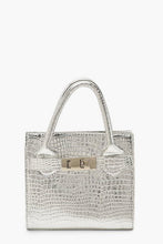 Load image into Gallery viewer, Snake Mini Metallic Grab Bag

