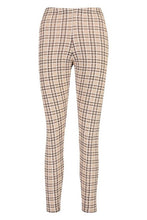 Load image into Gallery viewer, Tonal Check Basic Jersey Leggings
