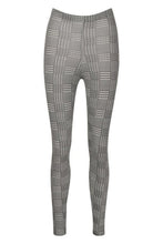 Load image into Gallery viewer, Mini Dogtooth Check Basic Jersey Leggings
