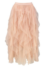 Load image into Gallery viewer, Layered Tulle Midi Skirt

