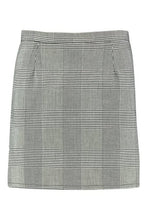 Load image into Gallery viewer, Dogtooth Check A Line Mini Skirt
