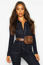 Load image into Gallery viewer, Snake Mini Twist Lock Multiway Bag
