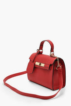 Load image into Gallery viewer, Structured Mini Lock Crossbody Bag
