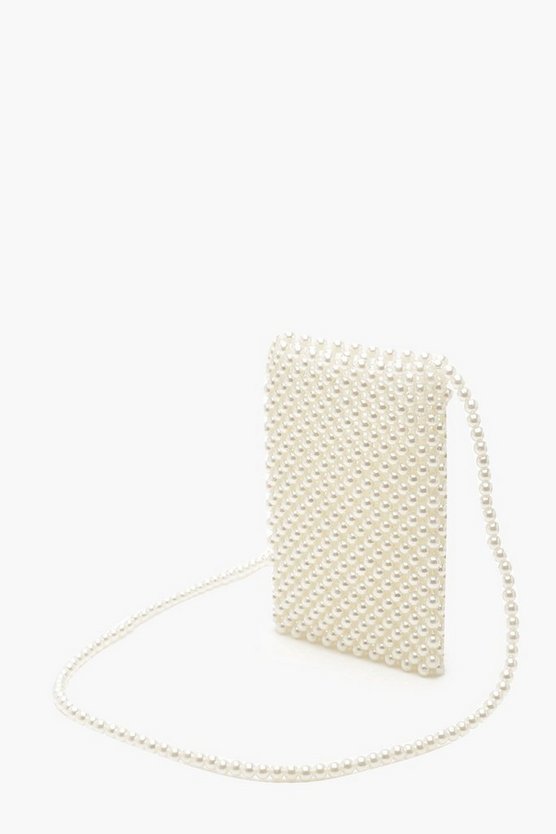 Cross Body Pearl Bag