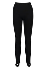 Load image into Gallery viewer, Seam Front Fleece Lined Stirrup Leggings
