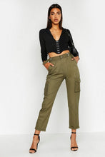 Load image into Gallery viewer, D-Ring Cargo Pocket Woven Trouser
