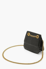 Load image into Gallery viewer, Chain Structured Micro Mini Cross Body Bag
