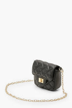 Load image into Gallery viewer, Quilted Micro Mini Chain Cross Body Bag
