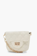 Load image into Gallery viewer, Quilted Micro Mini Chain Cross Body Bag
