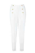 Load image into Gallery viewer, Button Detail Slim Fit Trousers
