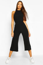Load image into Gallery viewer, Soft Rib Racer Back Top &amp; Culotte Co-Ord
