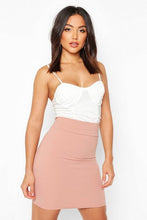 Load image into Gallery viewer, Deep Contour Waistband Mini Skirt
