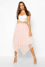 Load image into Gallery viewer, Tulle Midi Skirt
