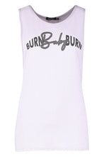 Load image into Gallery viewer, Fit Burn Baby Burn Slogan Vest
