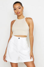 Load image into Gallery viewer, Chunky Cord Turn up Shorts
