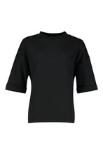 Load image into Gallery viewer, Basic Turn Cuff Boxy Sweat
