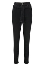 Load image into Gallery viewer, High Rise Tie Waist Skinny Jean
