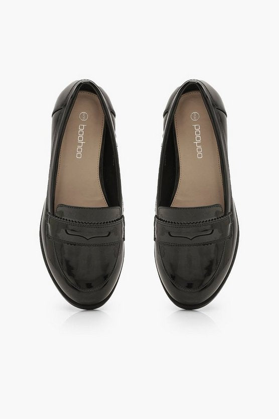 Wide Fit Flat Loafers