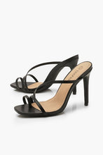 Load image into Gallery viewer, Mid Heel Strappy Mules

