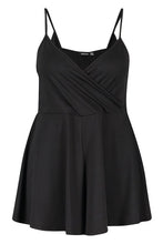 Load image into Gallery viewer, Recycled Slinky Wrap Swing Playsuit
