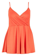 Load image into Gallery viewer, Recycled Slinky Wrap Swing Playsuit
