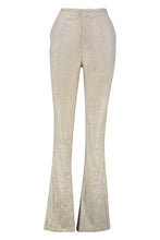 Load image into Gallery viewer, Metalic Wide Leg Trouser
