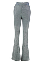 Load image into Gallery viewer, Metalic Wide Leg Trouser
