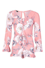 Load image into Gallery viewer, Ruffle Floral Playsuit
