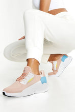 Load image into Gallery viewer, Knitted Colour Block Chunky Sole Trainers
