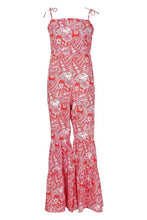 Load image into Gallery viewer, Paisley Bohemian Print Flared Jumpsuit
