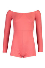 Load image into Gallery viewer, Bardot Cup Detail Playsuit
