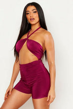 Load image into Gallery viewer, Twist Halterneck Playsuit
