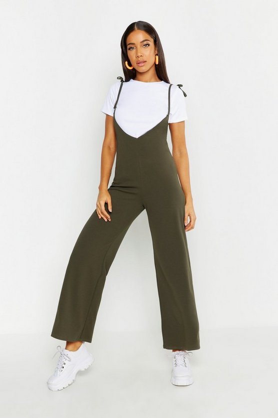 T-Shirt Under Layer Wide Leg Jumpsuit