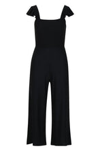 Load image into Gallery viewer, Frill Detail Shirred Culotte Jumpsuit

