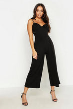 Load image into Gallery viewer, Ruched Bust Detail Cullotte Jumpsuit
