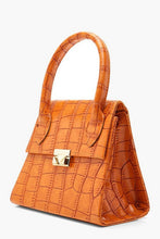 Load image into Gallery viewer, Croc Mini Statement Handle Grab Bag
