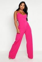 Load image into Gallery viewer, Cupped Strappy Jumpsuit
