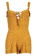 Load image into Gallery viewer, Floral Ditsy Ruffle Detail Playsuit
