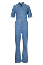 Load image into Gallery viewer, Denim Utility Boilersuit
