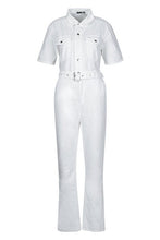 Load image into Gallery viewer, Denim Utility Boilersuit
