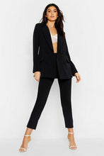 Load image into Gallery viewer, Woven Oversized Button Tapered Pants
