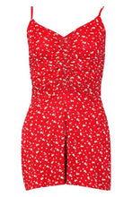 Load image into Gallery viewer, Ditsy Floral Ruched Front Playsuit
