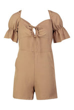 Load image into Gallery viewer, Tie Front Playsuit
